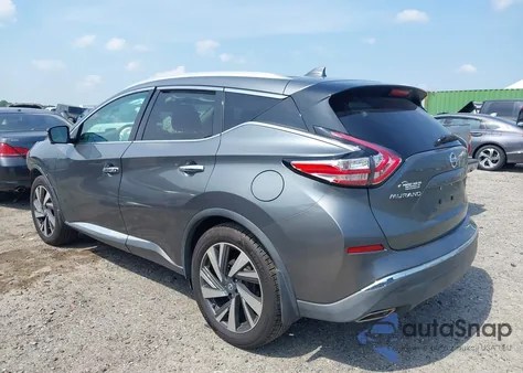 2016 Nissan Murano Platinum из США, поврежденный, VIN 5N1AZ2MH9GN145228